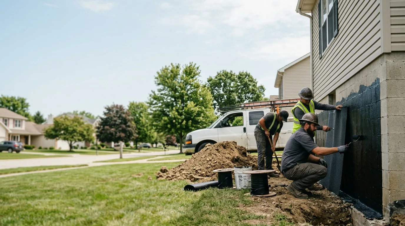 Basement Waterproofing in Cottage Hills, IL near me